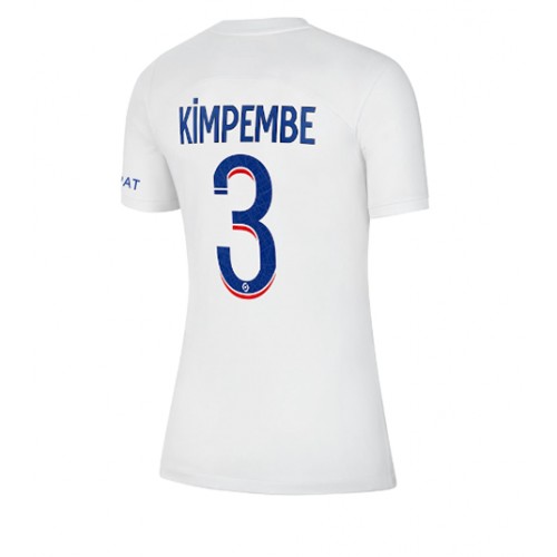Dres Paris Saint-Germain Presnel Kimpembe #3 Rezervni za Žensko 2022-23 Kratak Rukav